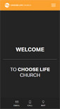 Mobile Screenshot of chooselifechurch.org